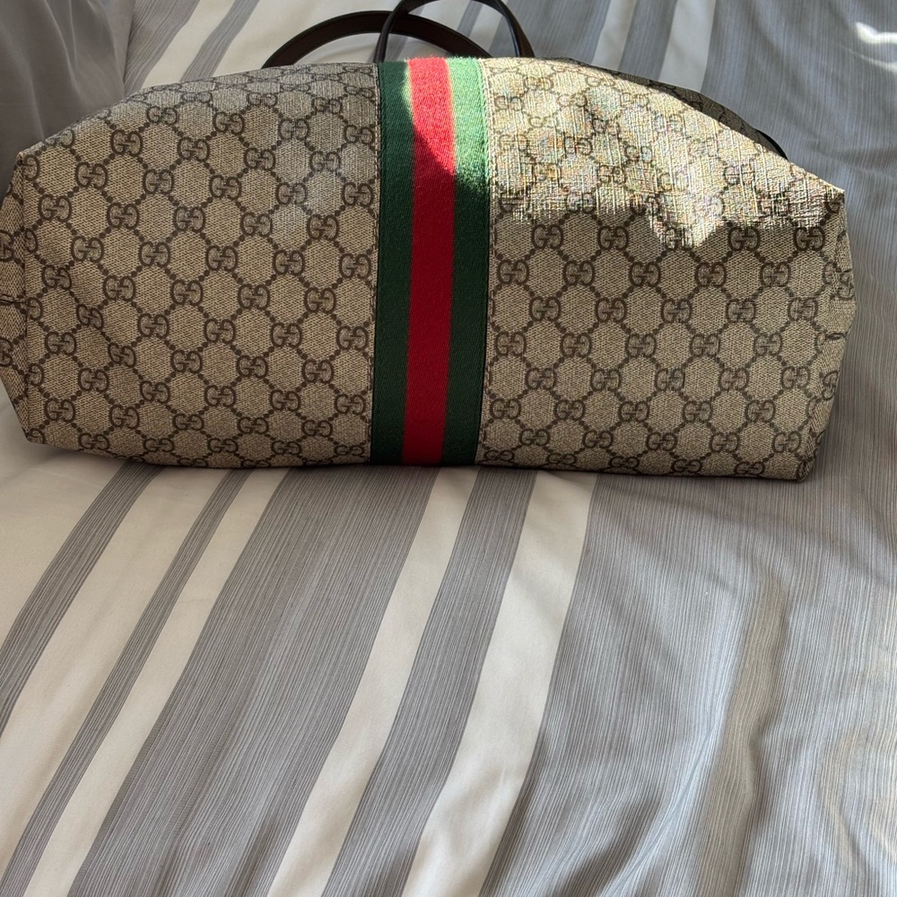 Gucci Ophidia Beige and Brown Tote - Picture 3 of 10